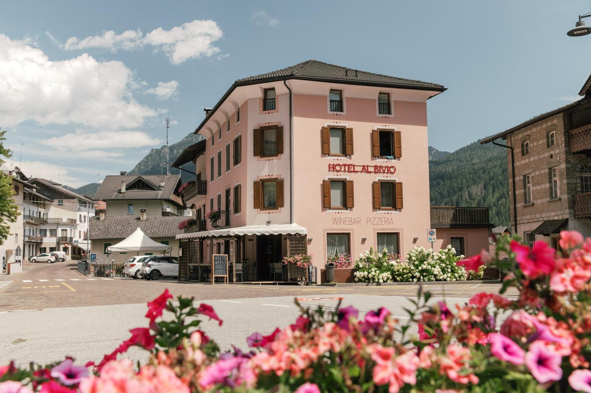 Hotel Al Bivio - Pizzeria, Pool & Sauna Imer Екстер'єр фото